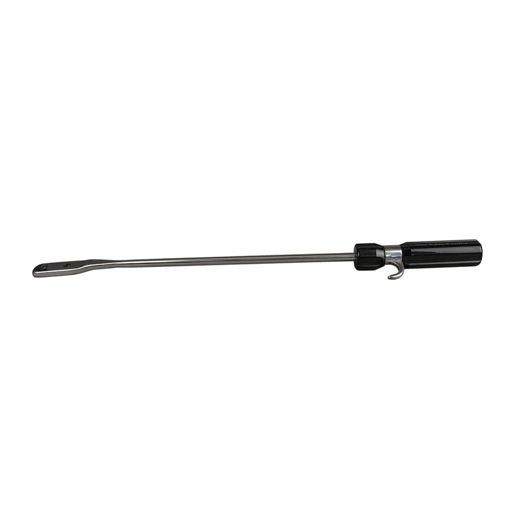 The Edge Equine™ Dental Float, +6 Degree Head Angle, Trigger Handle, 3/8" Stainless Rod, S-Series 50 mm (2") Blade