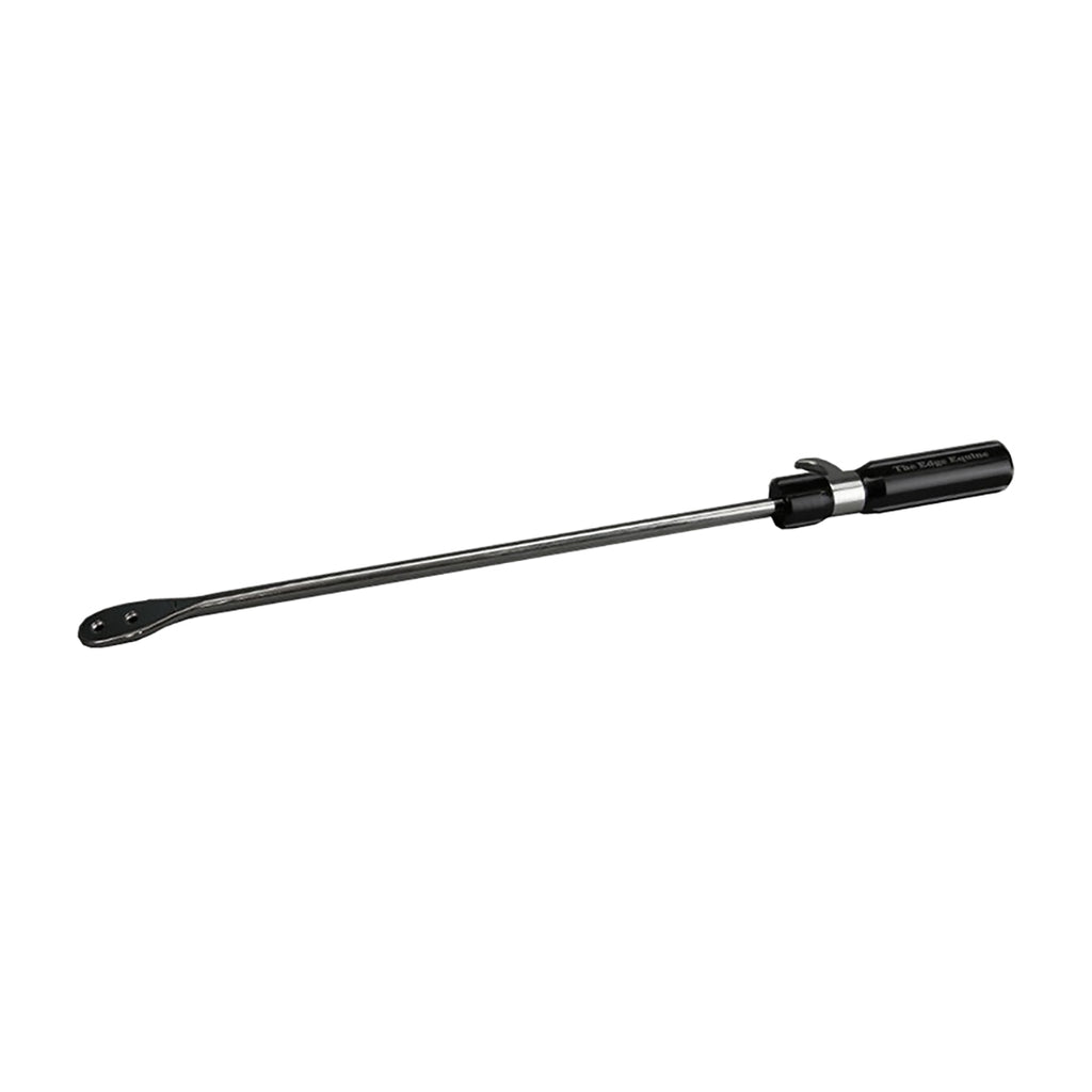 The Edge Equine™ Dental Float, +6 Degree Head Angle, Trigger Handle, 3/8" Stainless Rod, S-Series 40mm (1-1/2") Blade