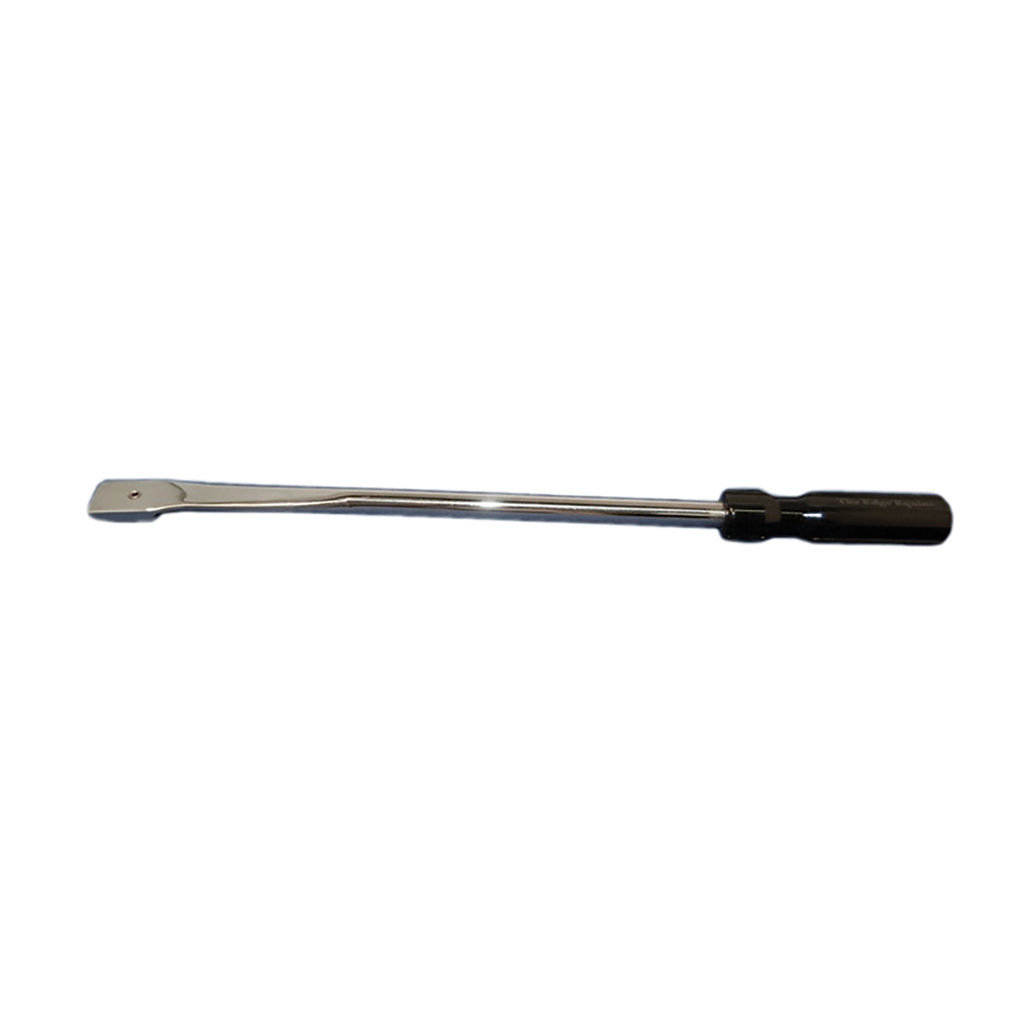 The Edge Equine™ Dental Float, +2 Degree Head Angle, 20-1/2" Length, 5/8" Stainless Tubing, E-Series 40 mm (1-1/2") Blade