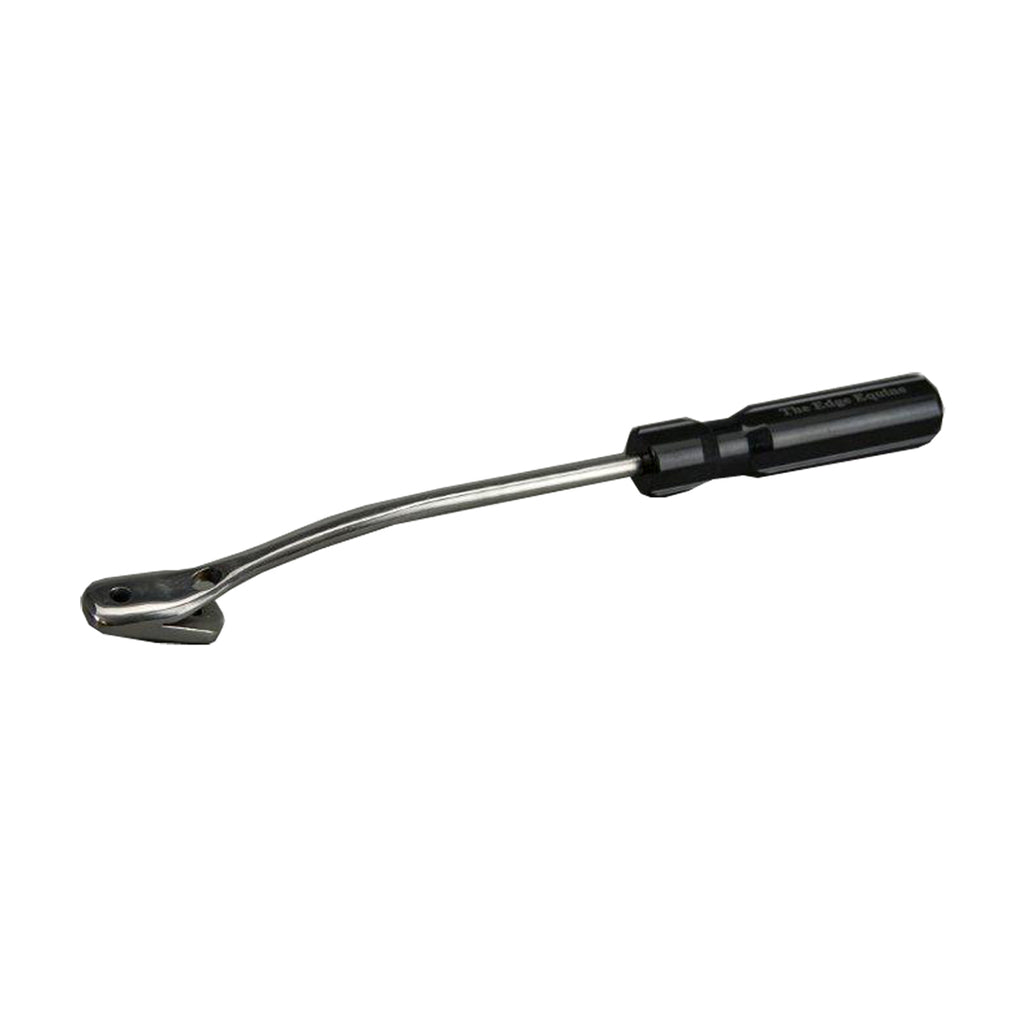 The Edge Equine™ Dental Float, -6 Degree Head Angle, 3/8" Stainless Rod, S-Series 40 mm (1-1/2") Blade