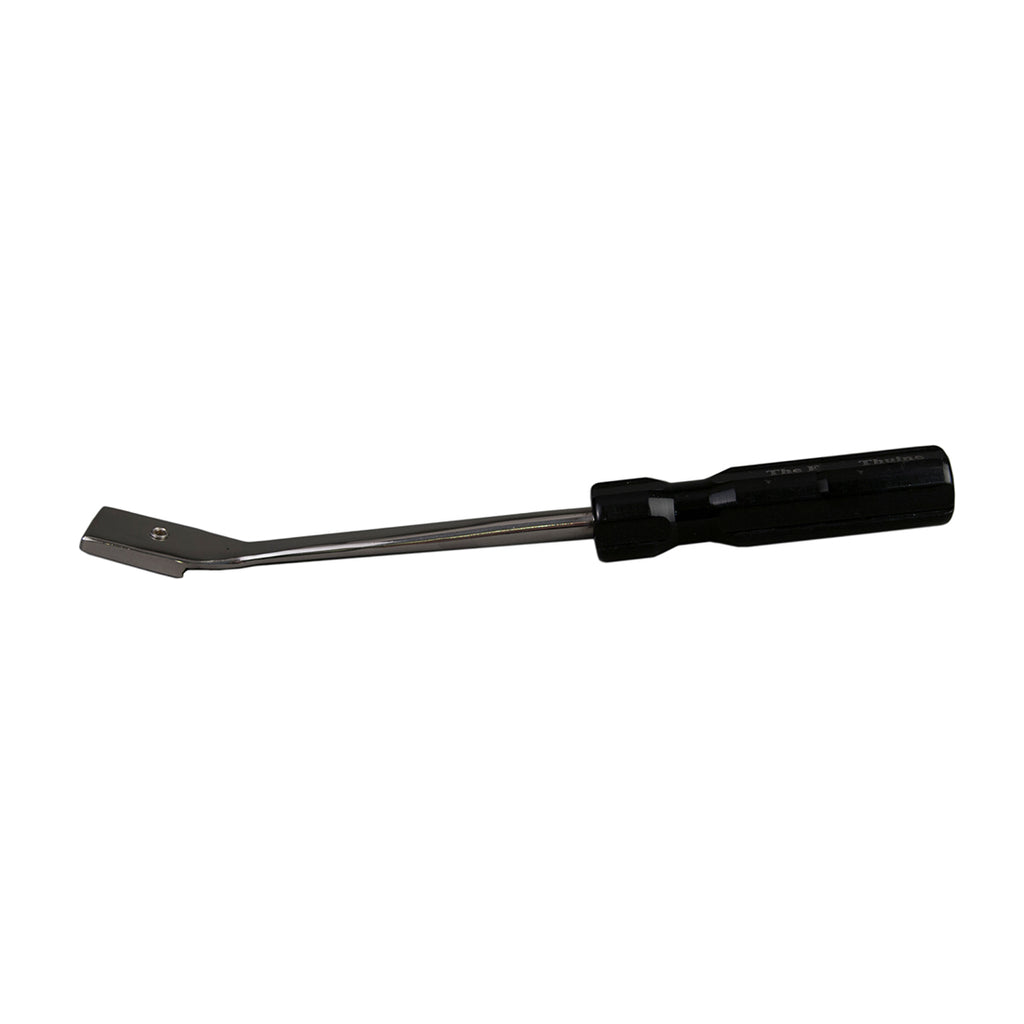 The Edge Equine™ Dental Float, -27 Degree Head Angle, 1/2" Stainless Tubing, E-Series 40 mm (1-1/2") Blade
