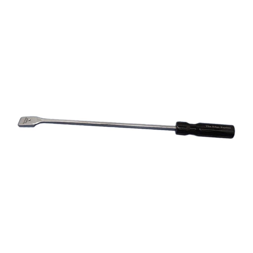 The Edge Equine™ Dental Float, +4 Degree Head Angle, 3/8" Stainless Rod, E-Series 40 mm (1-1/2") Blade